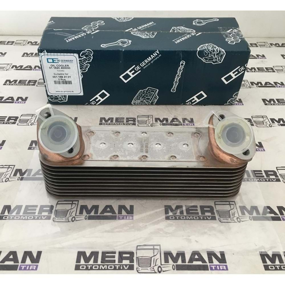 YAĞ SOĞUTUCUSU MAN/MERCEDES V6/V8/19.422/19.423/18.410/18.460