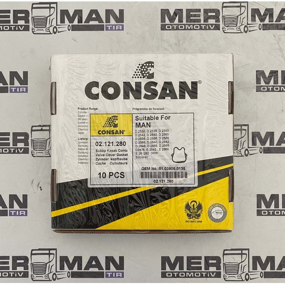 SUPAP KAPAK CONTASI MAN/MERCEDES 3031/19.422/423/S2000 SİLİKONLU