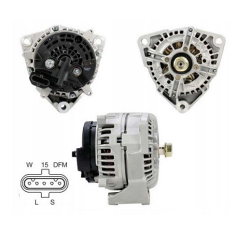 ŞARJ DİNAMOSU AXOR OM457/501/906 80 AMPER