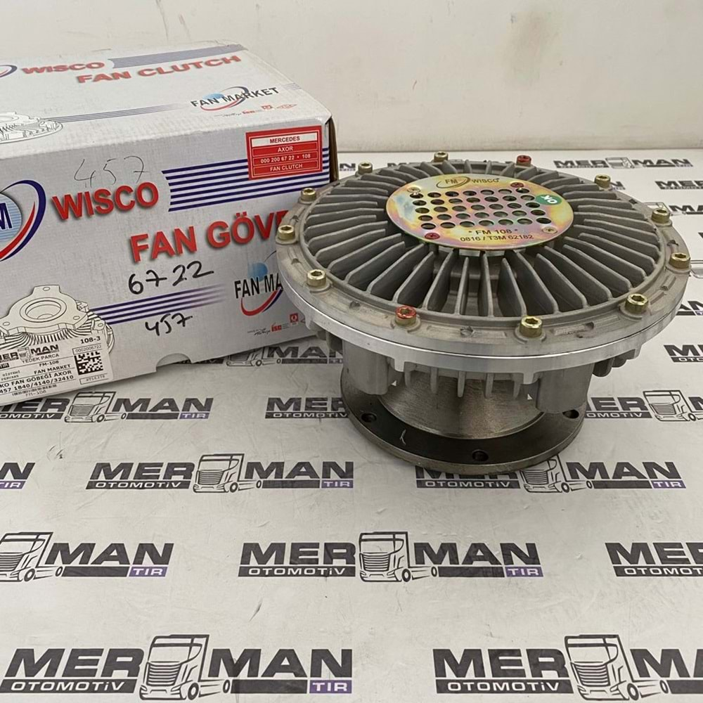 VİSKO FAN GÖBEĞİ AXOR OM457 1840/4140/32410 6 BAĞLANTILI