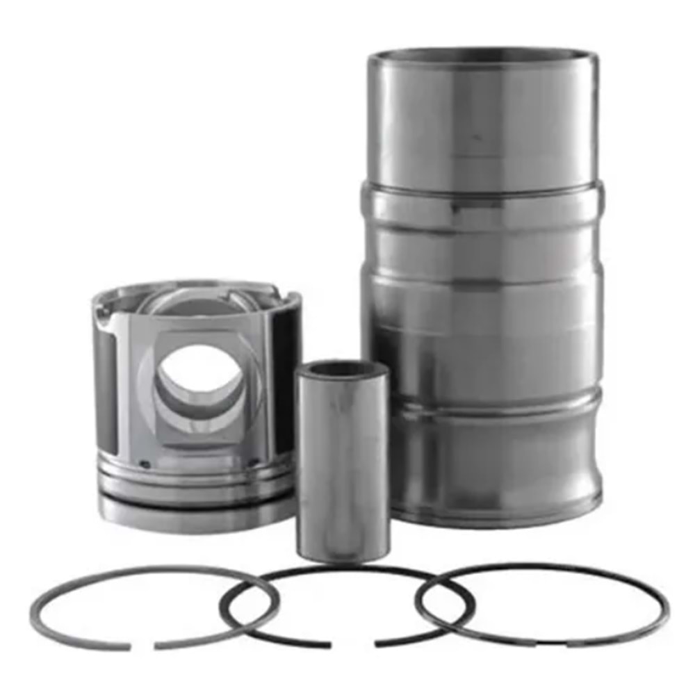 PİSTON SEKMAN GÖMLEK SETİ SCANIA DSC12 EURO-2 127mm DÜZ PİSTON LASTİKLİ 360/420