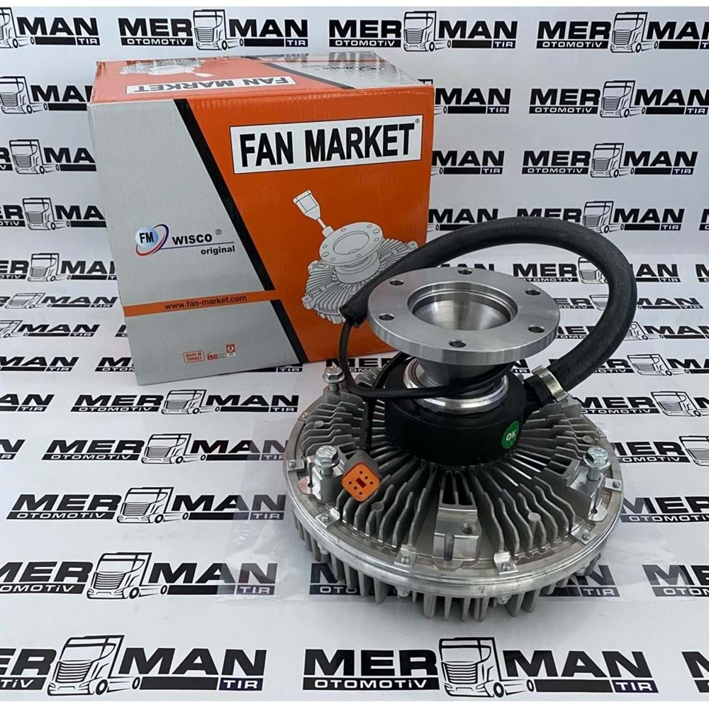 FAN KOMPLE SCANIA Y.M R SERİ 11 KANAT 6 FİŞ