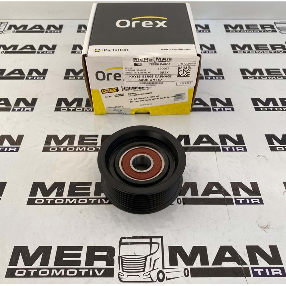 KAYIŞ GERGİ KASNAĞI AXOR OM457 1840/3240/4140 KANALLI DAR 17mm