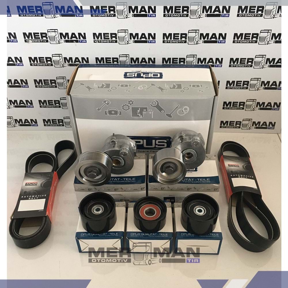 KAYIŞ VE GERGİ SETİ AXOR OM457 1840/3240/4140 KLİMASIZ