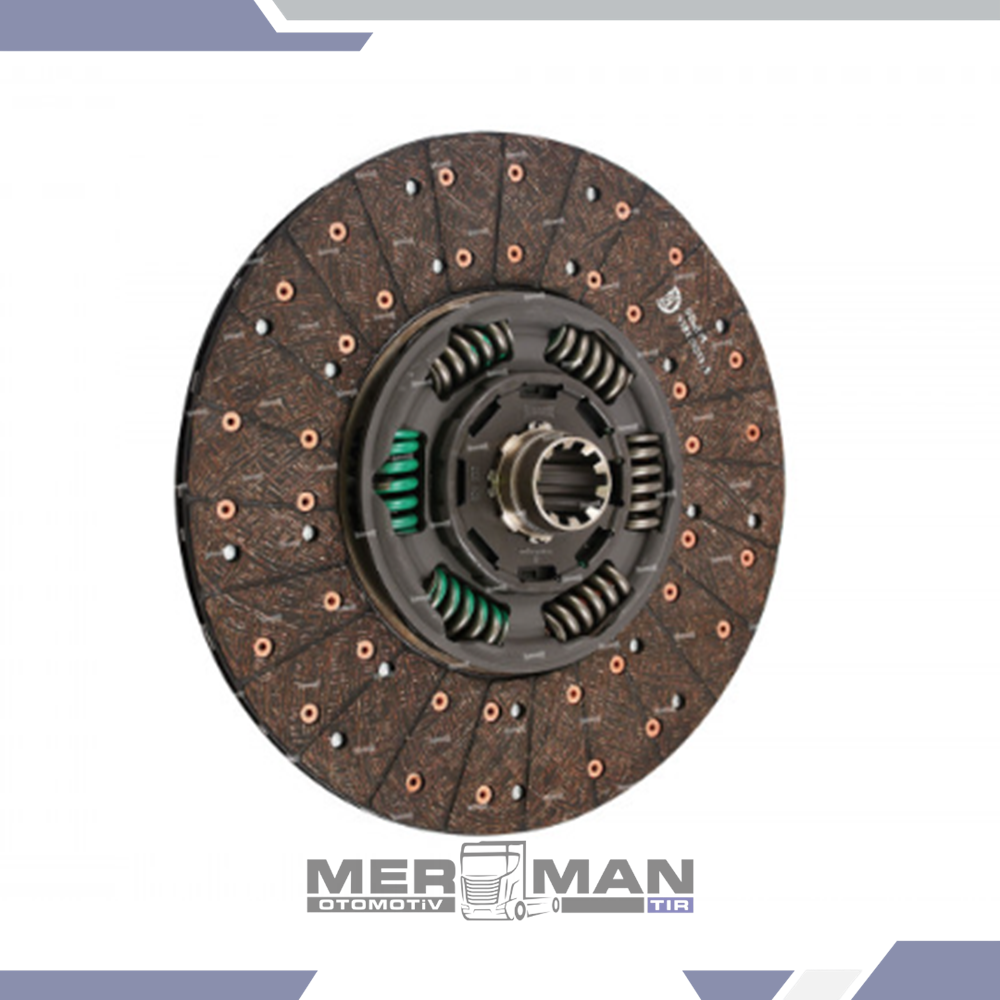 DEBRİYAJ BALATASI MAN/MERCEDES/RVI/DAF 430mm