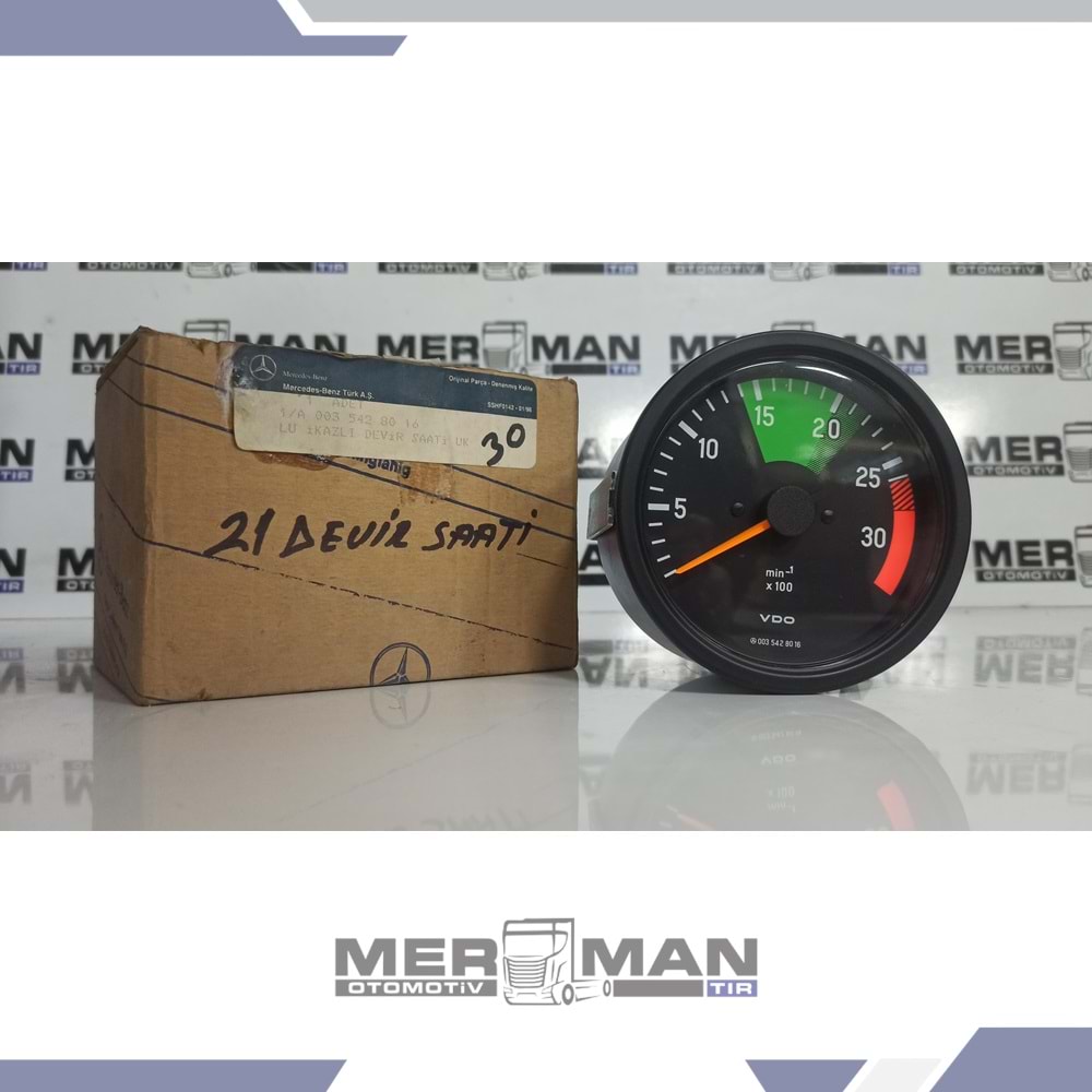 MOTOR DEVİR SAATİ 3000 DEVİR MERCEDES 2521/2524