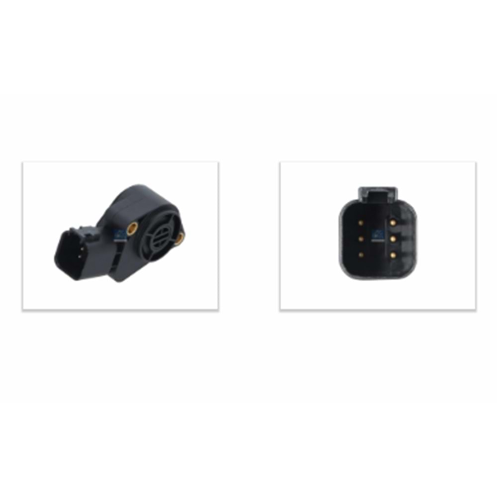 GAZ PEDAL SENSÖRÜ RVI/RENAULT/VOLVO EURO-5 KABLOSUZ 6 FİŞ
