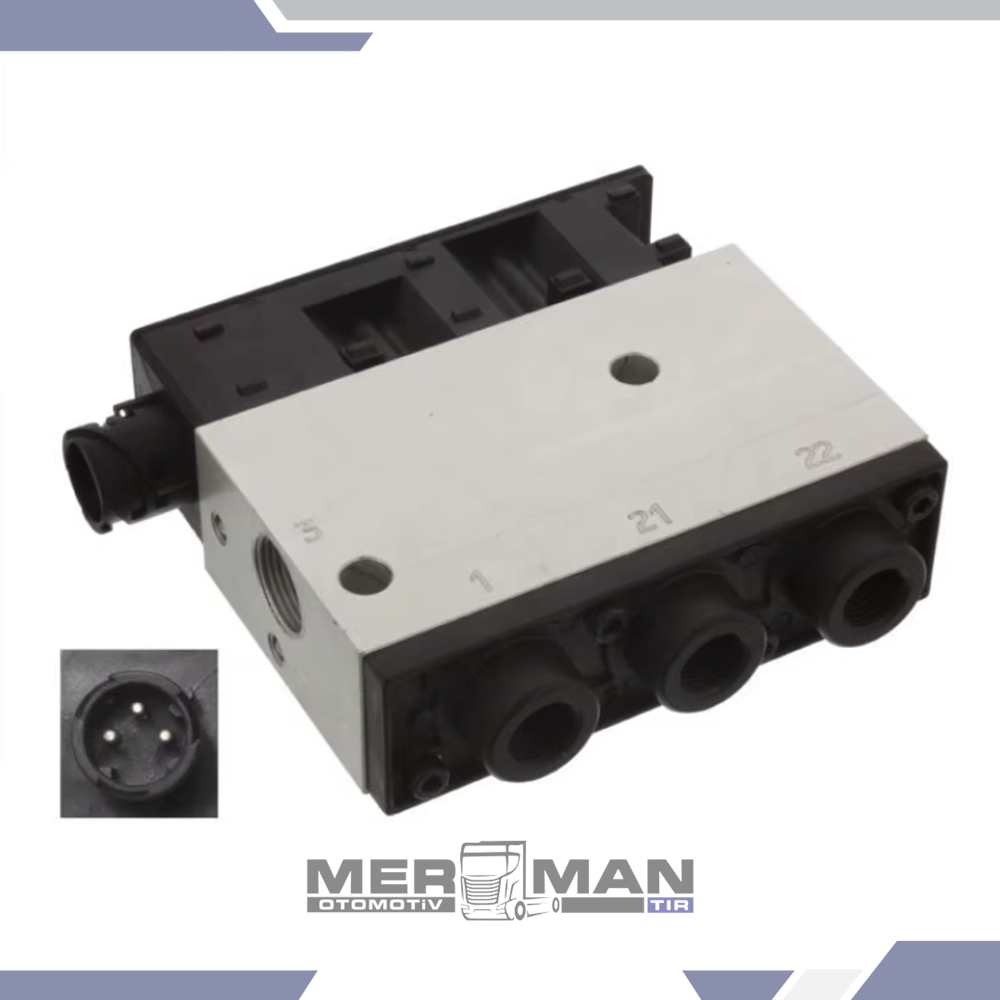 ECAS VENTİLİ VOLVO V1/V2 3 DELİKLİ KNORR TİPİ