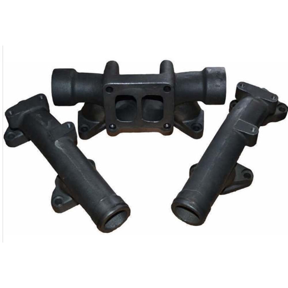 EKSOZ MANİFOLDU SCANIA DÜZ AYAK STANDART DSC12 EURO-2/3/5 360/400/420