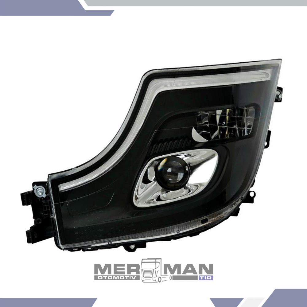 FAR MERCEKLİ MERCEDES-BENZ ACTROS MP5/TRAVEGO Y.M. SOL SİYAH TABANLI GEN-3