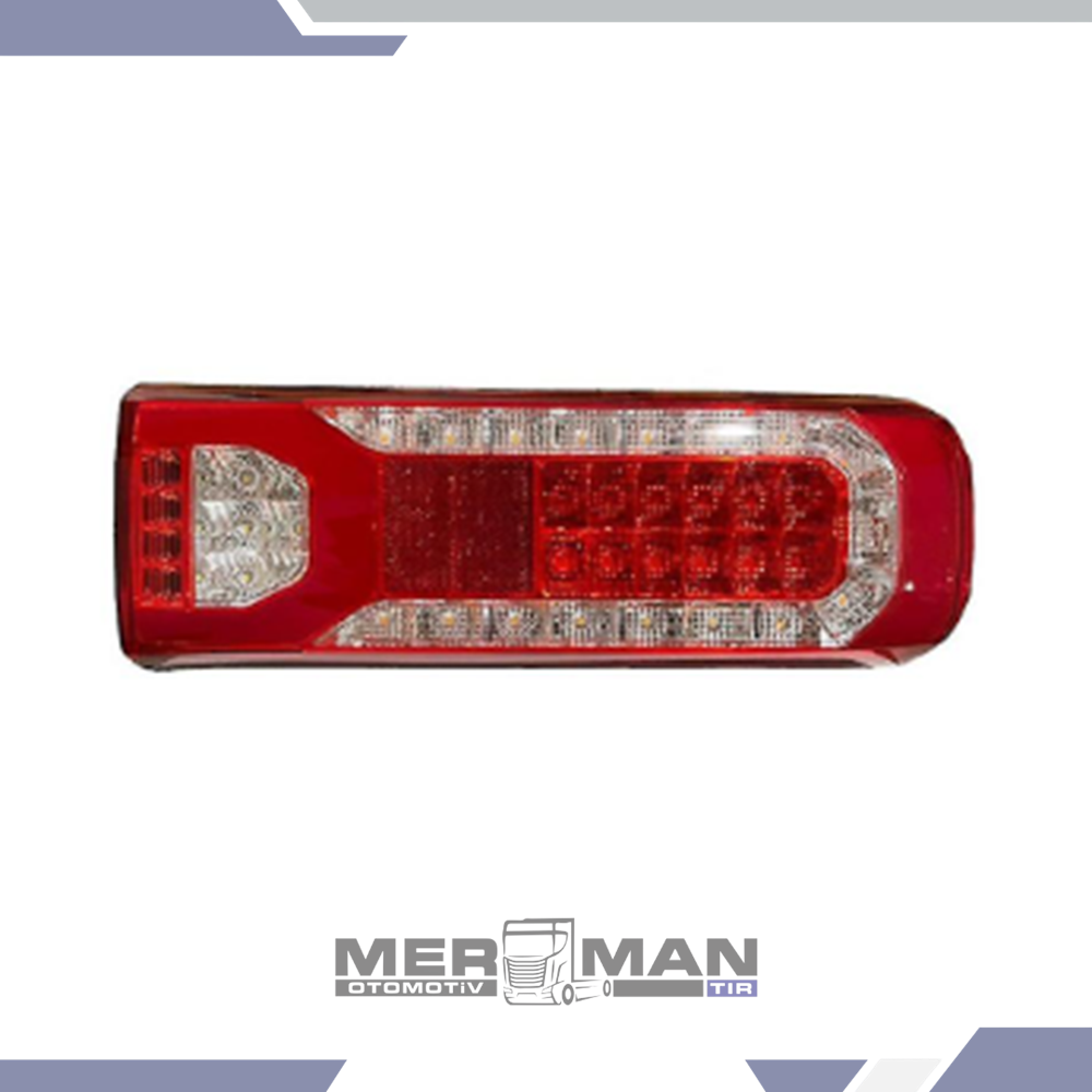 STOP FARI AROCS/ACTROS MP4/MP5 LED SAĞ KAYAR SİNYALLİ SOKETLİ