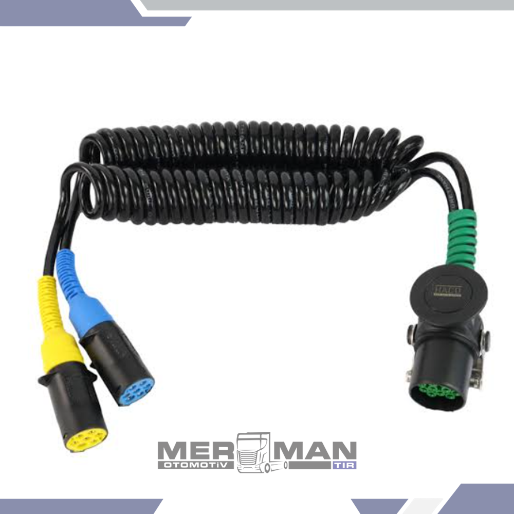 DORSE ELEKTİRİK ADAPTÖR KABLO 15PİN 24V 4,50m ÇATAL