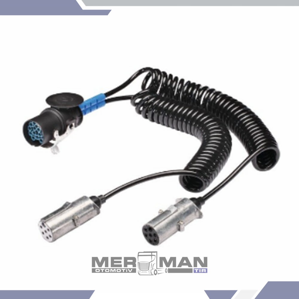 DORSE ELEKTİRİK ADAPTÖR KABLO 15PİN 24V 4,50m ÇATAL