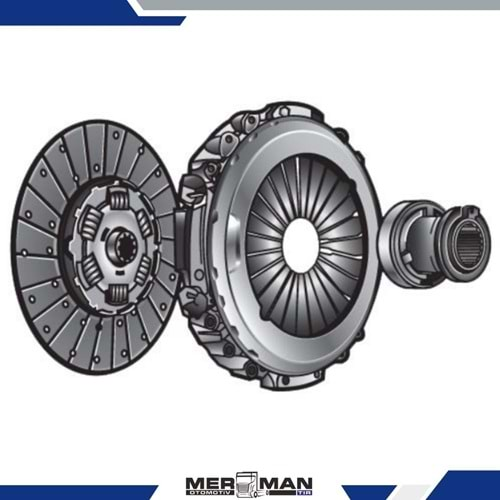 DEBRİYAJ BASKI BALATA SETİ 2521 OM366 RULMANLI