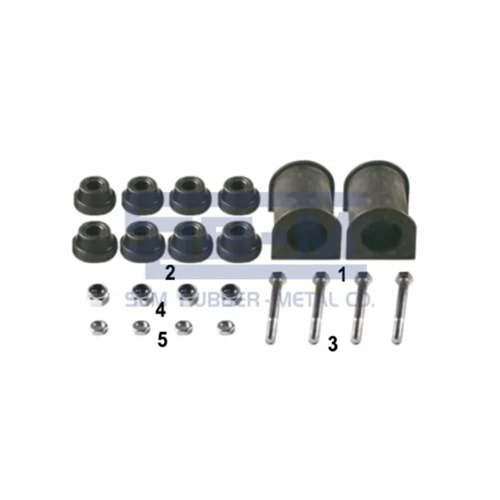 ÖN TRAVERS DENGE KOL TAMİR TAKIMI SCANIA 4 SERİ