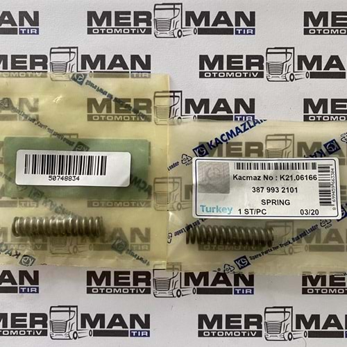 VİTES KİLİTLEME M FİŞEK YAYI MERCEDES G-131/210/211/240/260 KISA