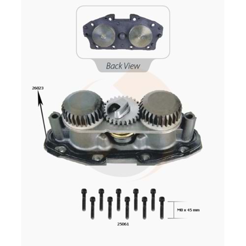 KALİPER MEKANİZASI MERITOR ELSA SCANIA/RENAULT 195/225/EX225 SERIES