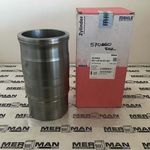 SİLİNDİR GÖMLEĞİ SCANIA DSC12 127mm 151MM LASTİKLİ EURO-4 EGR Lİ