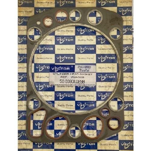 SİLİNDİR KAPAK CONTASI MAN D2566 BAKIR 128mm