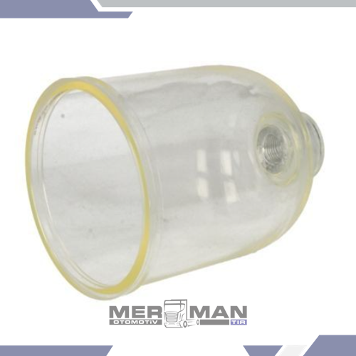 MAZOT SEPAR SU AYIRICI FİLTRE ALT TASI CAM(ŞİŞE) MAN TGA BÜYÜK 10LUK 19.422/19.423/19.463