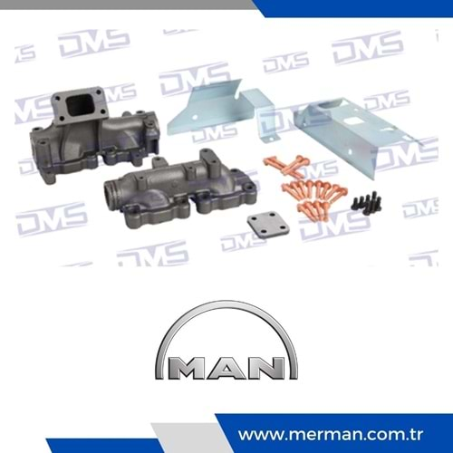 EKSOZ MANİFOLDU MAN TGL D0834 EURO-3/4 PARÇALI