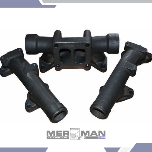 EKSOZ MANİFOLDU SCANIA DÜZ AYAK STANDART DSC12 EURO-2/3/5 360/400/420