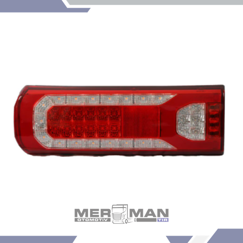 STOP FARI AROCS/ACTROS MP4/MP5 LED SOL KAYAR SİNYALLİ SOKETLİ